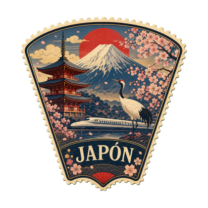 Pegatina oficial de Japón